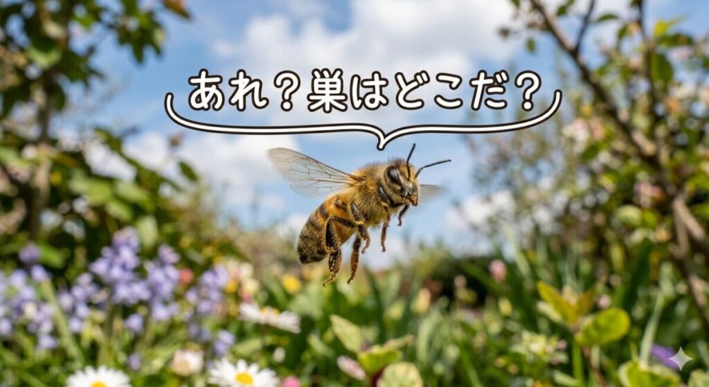 戻りバチの画像