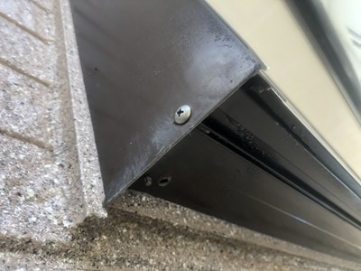 巣跡清掃後の画像①